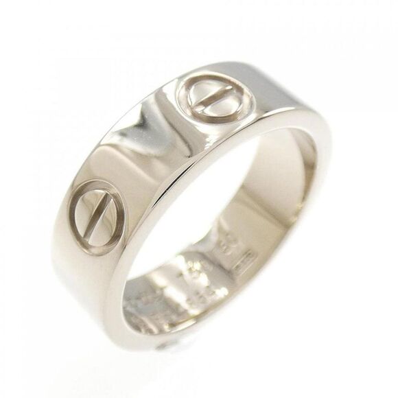 Cartier Love  Ring  EU 50 White Gold - Picture 1 of 4